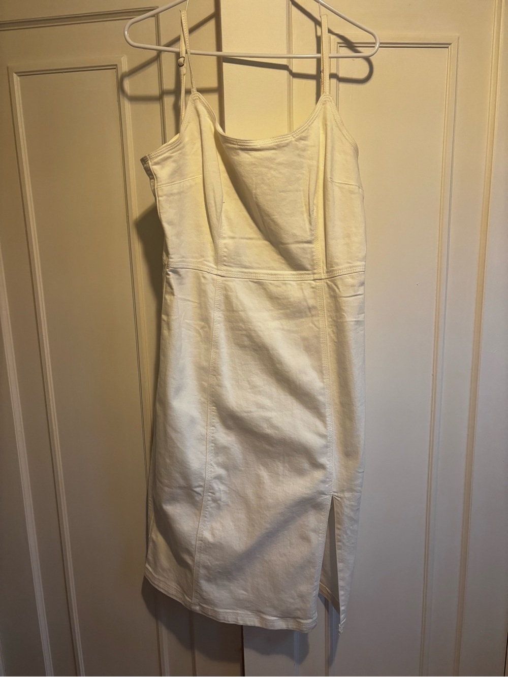 White denim Steve Madden Dress